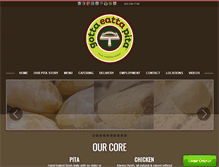 Tablet Screenshot of gottaeattapita.com